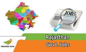 Rajasthan Govt Jobs .